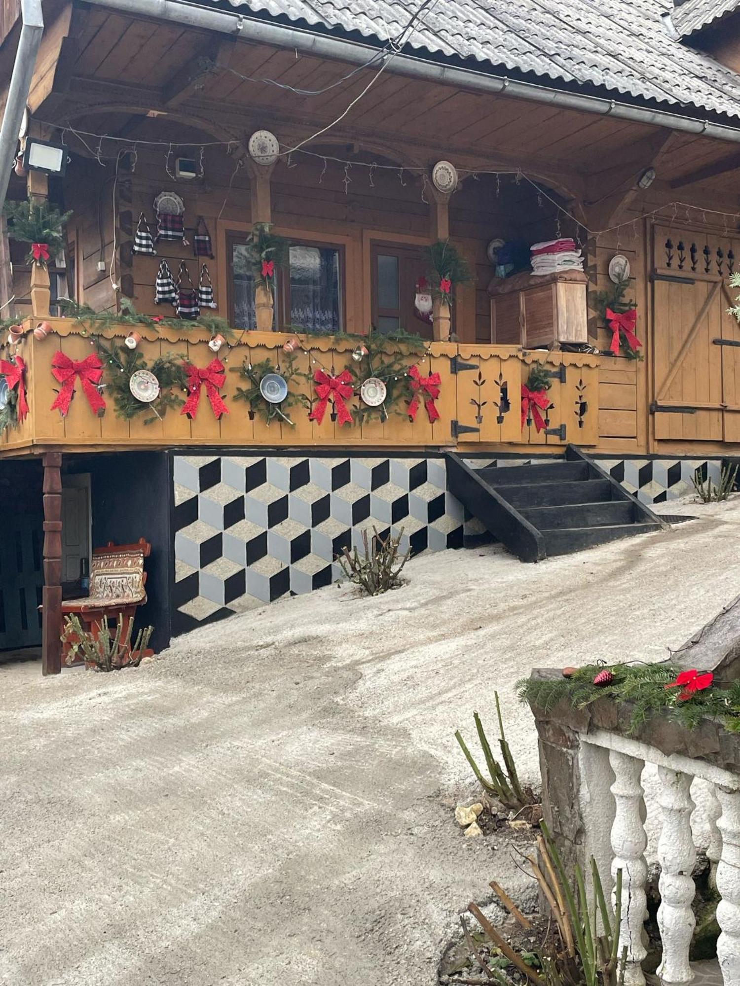 Casa Ionela Petreus Hotell Poienile Izei Exteriör bild